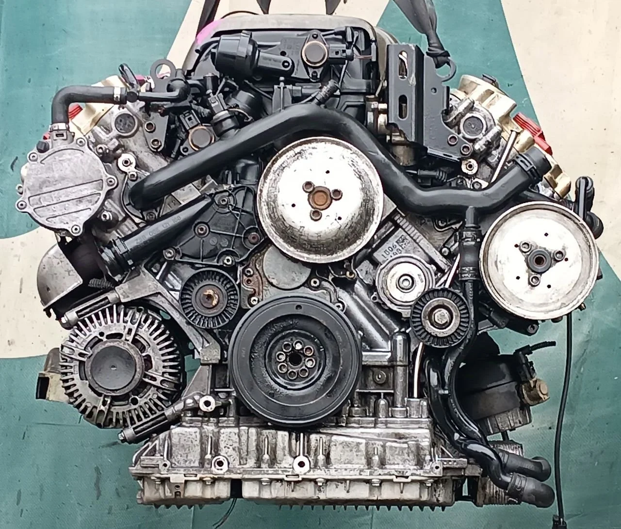 Двигатель Audi A6 2007 3200 Бензин  АКПП  AUK, BKH