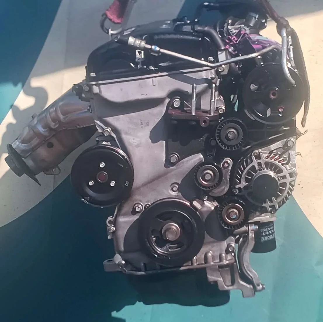 Двигатель Mitsubishi Outlander 2009 2400 Бензин - АКПП  4B12