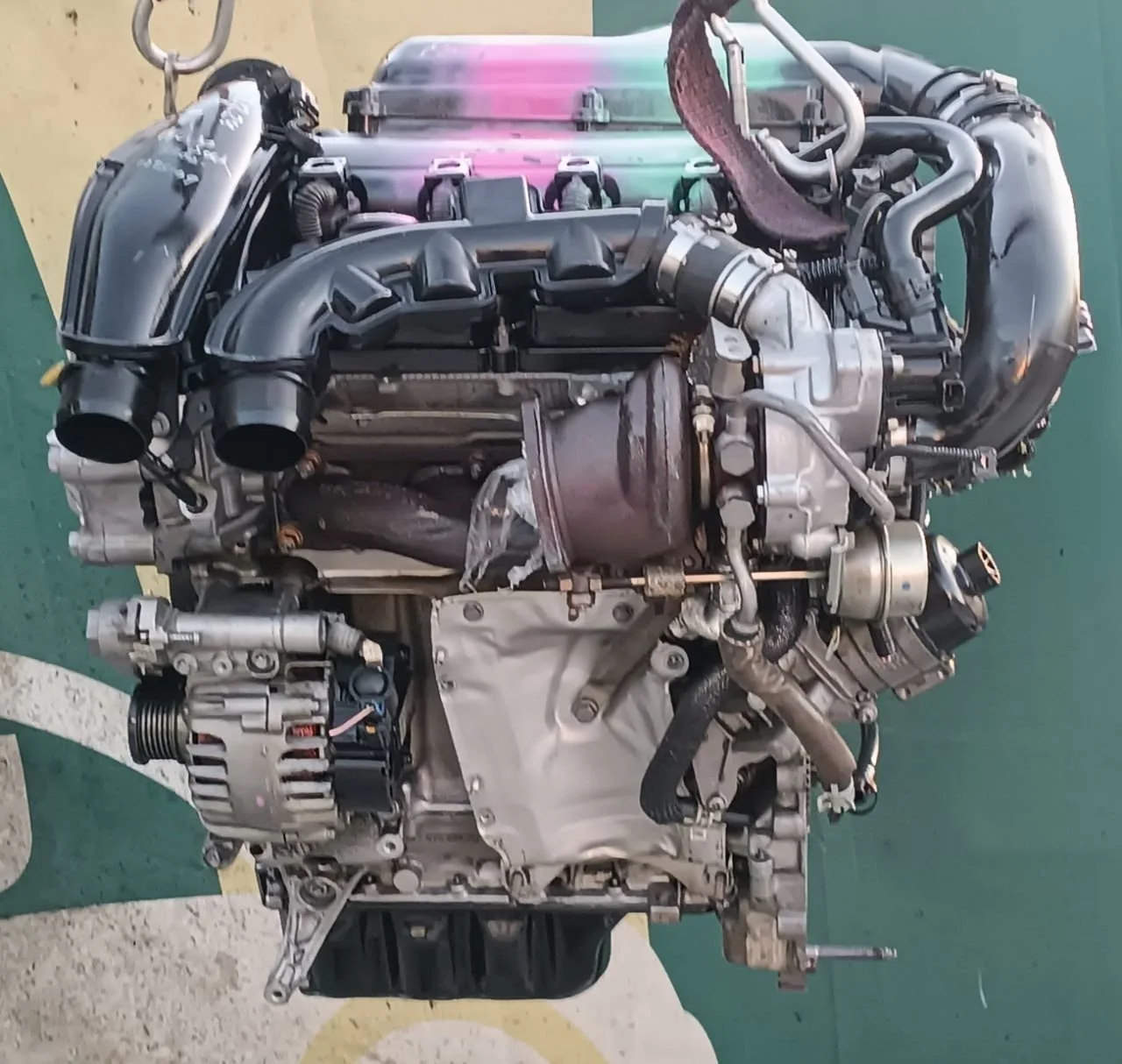 Двигатель Peugeot 308 2012 1600 Бензин TI АКПП  5F02, 5F06,  5FV, EP6DT5FX, EP6, EP6CDT5FV, PSA5F02, PSA5FV, 5FV,  EP6DT, 10FJAZ