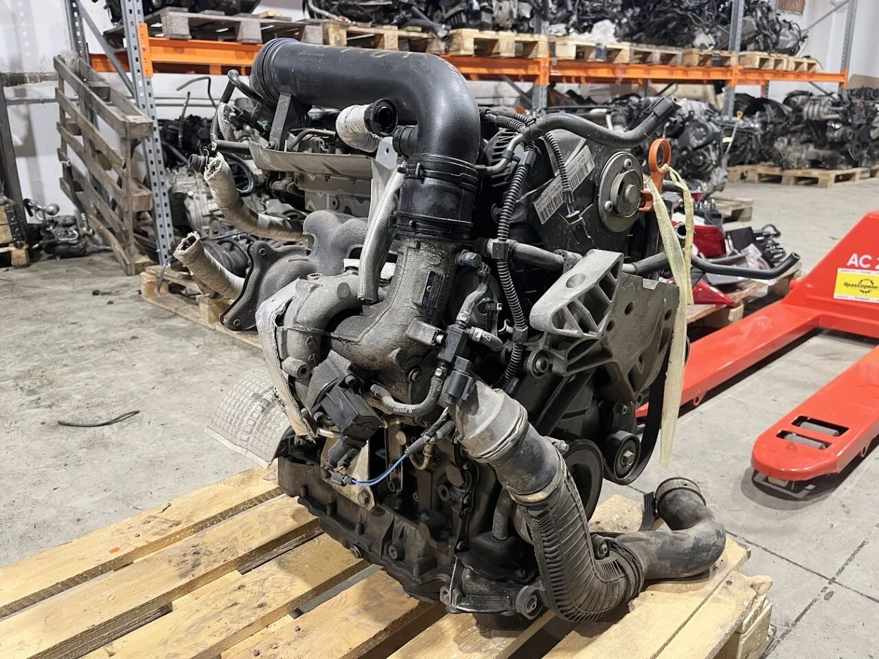 Двигатель BZB на Volkswagen Passat 1.8 л. 160 лс мин. пробег