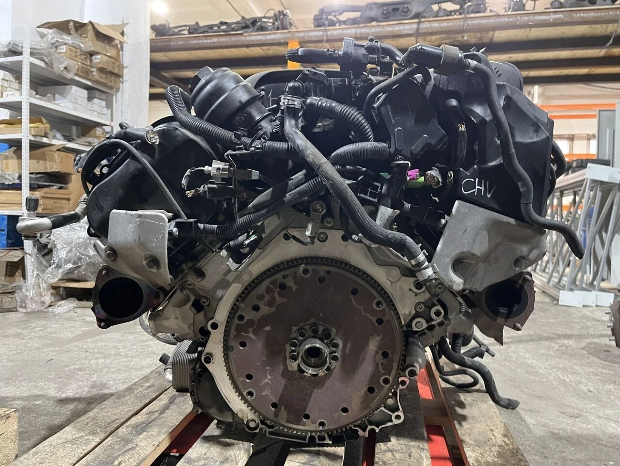 Двигатель CHV на Audi A7 2.8 л. 204-220 л/с В сборе проверен
