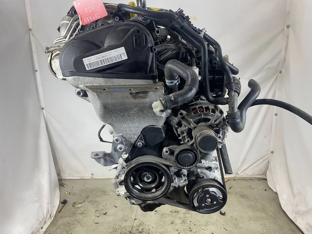 Двигатель CZC для Skoda Rapid 1.4 л. 125 л.с В сборе Б/У