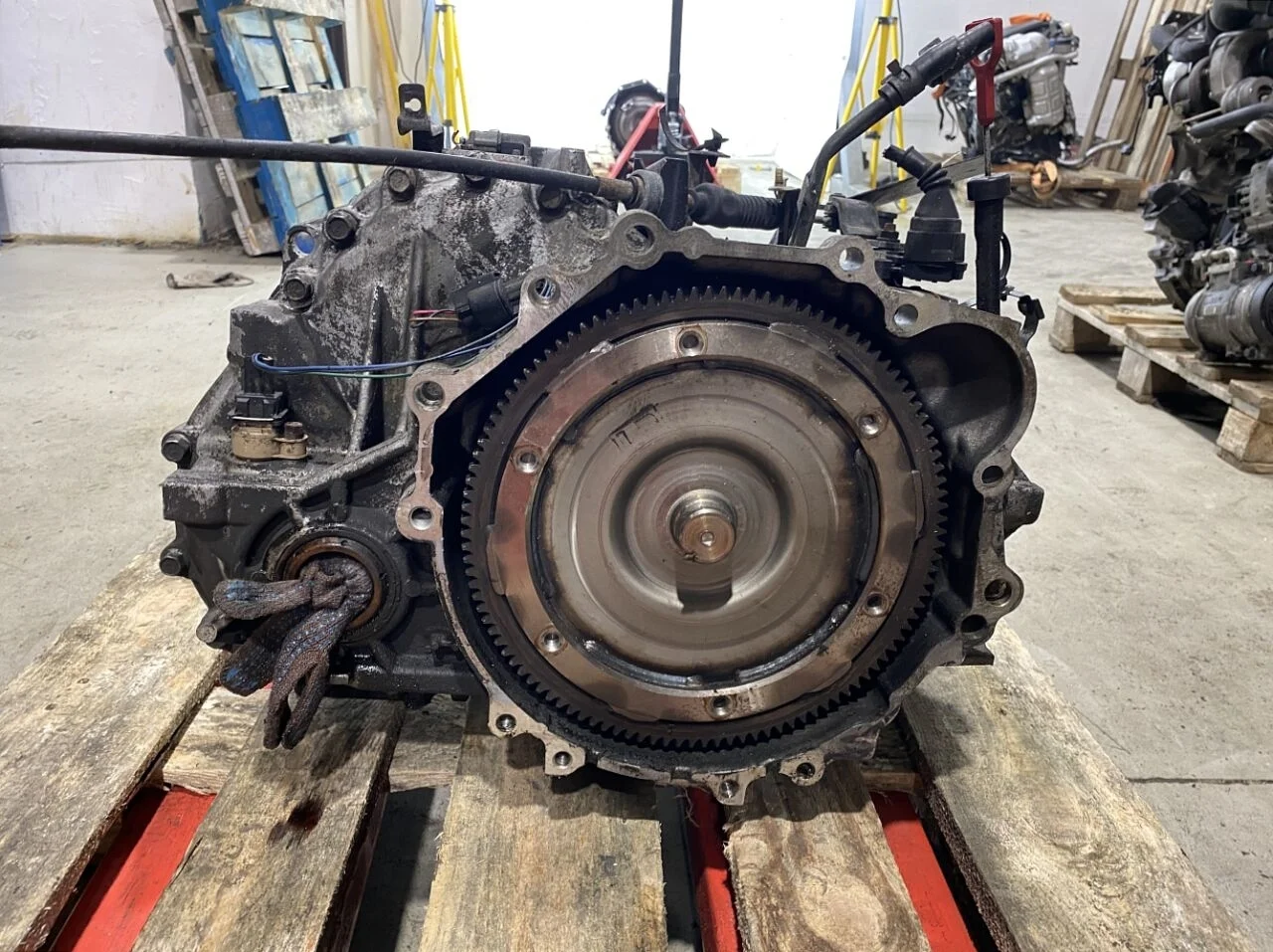 АКПП F4A51 с D4EA 2WD на Хендай Санта Фе 2.0 л. 112-126 л/с оригинальная