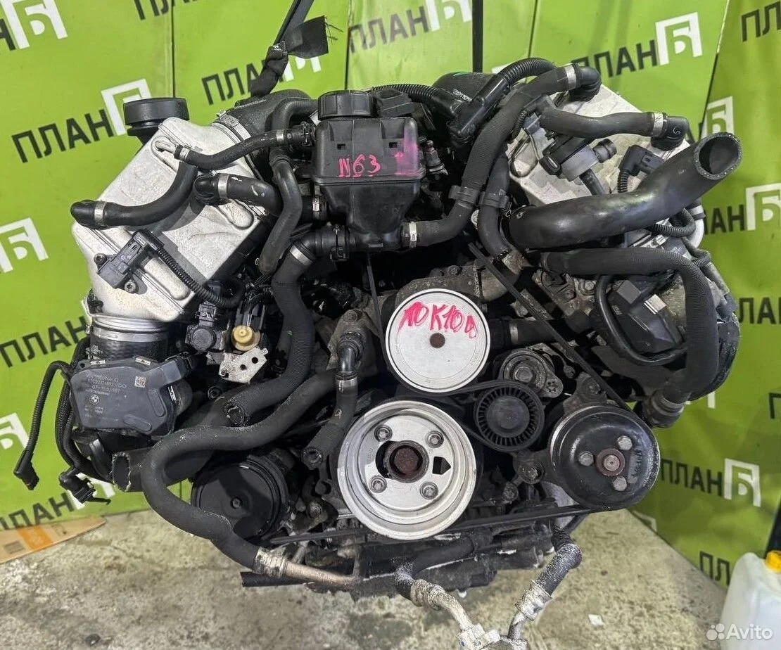 Двигатель bmw x5 e70 4.4l n63b44a 4wd 2010-2013
