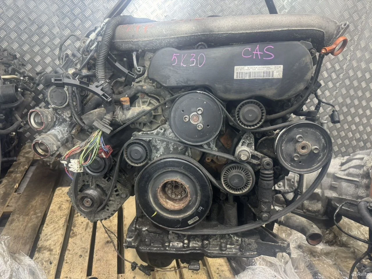 Двигатель cas casa 3.0l 240 л.с. volkswagen touare