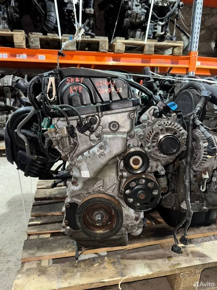 Двигатель honda accord 9 2.4l k24w1 с навесным