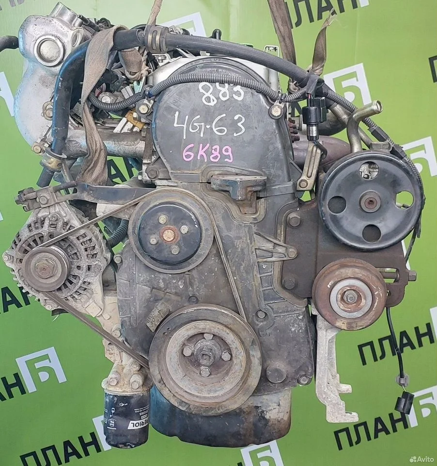 Двигатель mitsubishi galant 8 2.0l 4g63 1996-2006