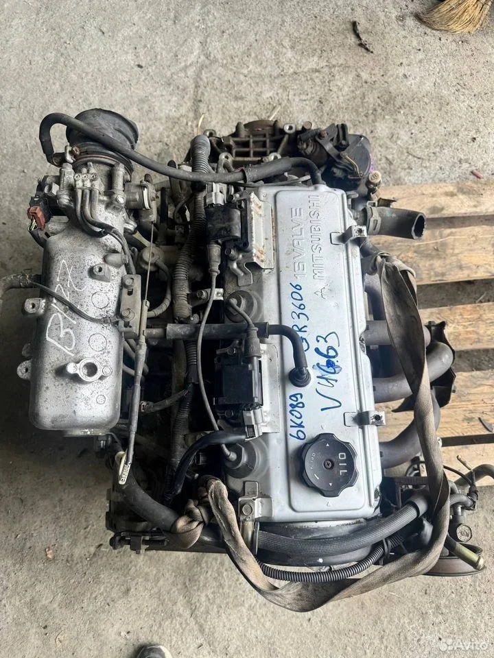 Двигатель mitsubishi galant 8 2.0l 4g63 1996-2006