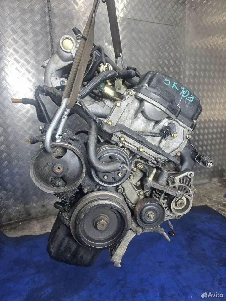 Двигатель nissan sunny n16 1.6l qg16de с навесным