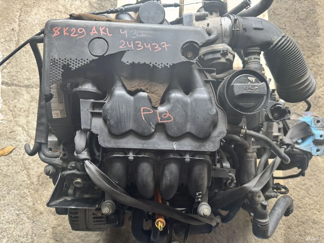 Двигатель skoda octavia 1u 1.6l akl 1997-2010