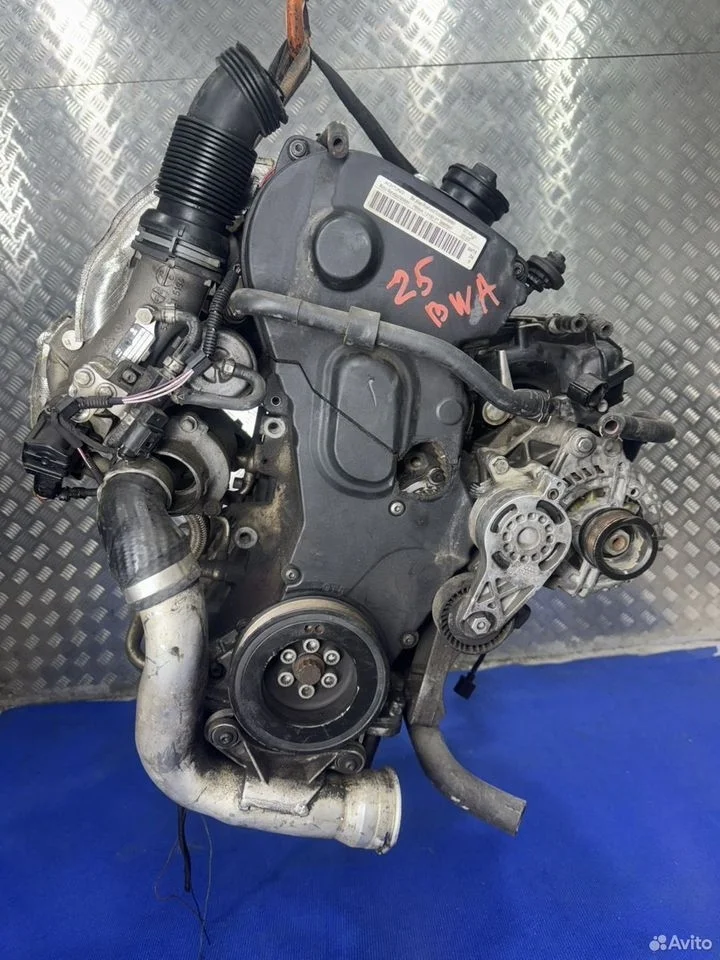 Двигатель skoda octavia ii 2.0l bwa 200 л.с 2005-2