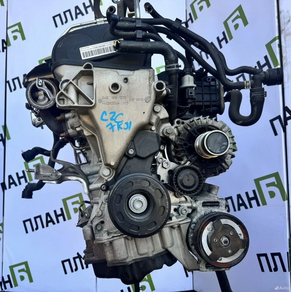 Двигатель skoda rapid 1.4l czc 2015 - н.в с навесн