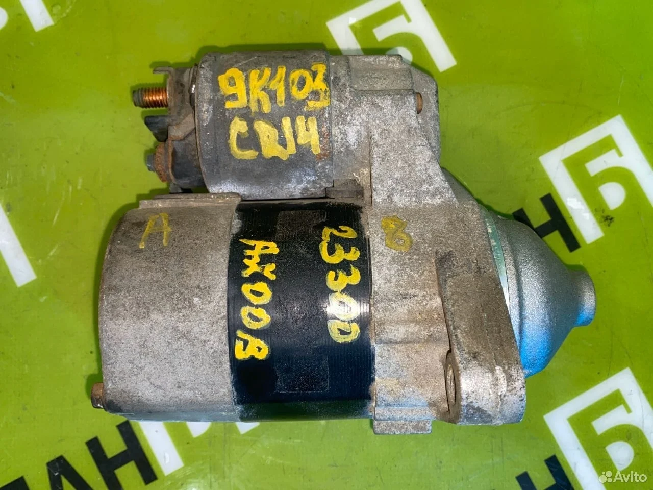 Стартер nissan cube march 1.4l cr14de 2002-2010