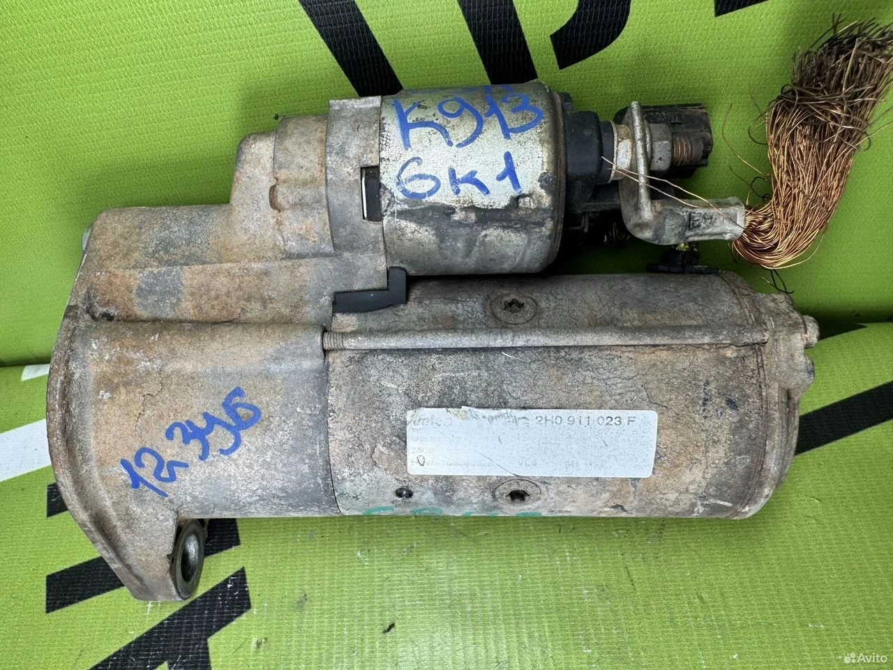 Стартер volkswagen amarok 2.0l csha 2009