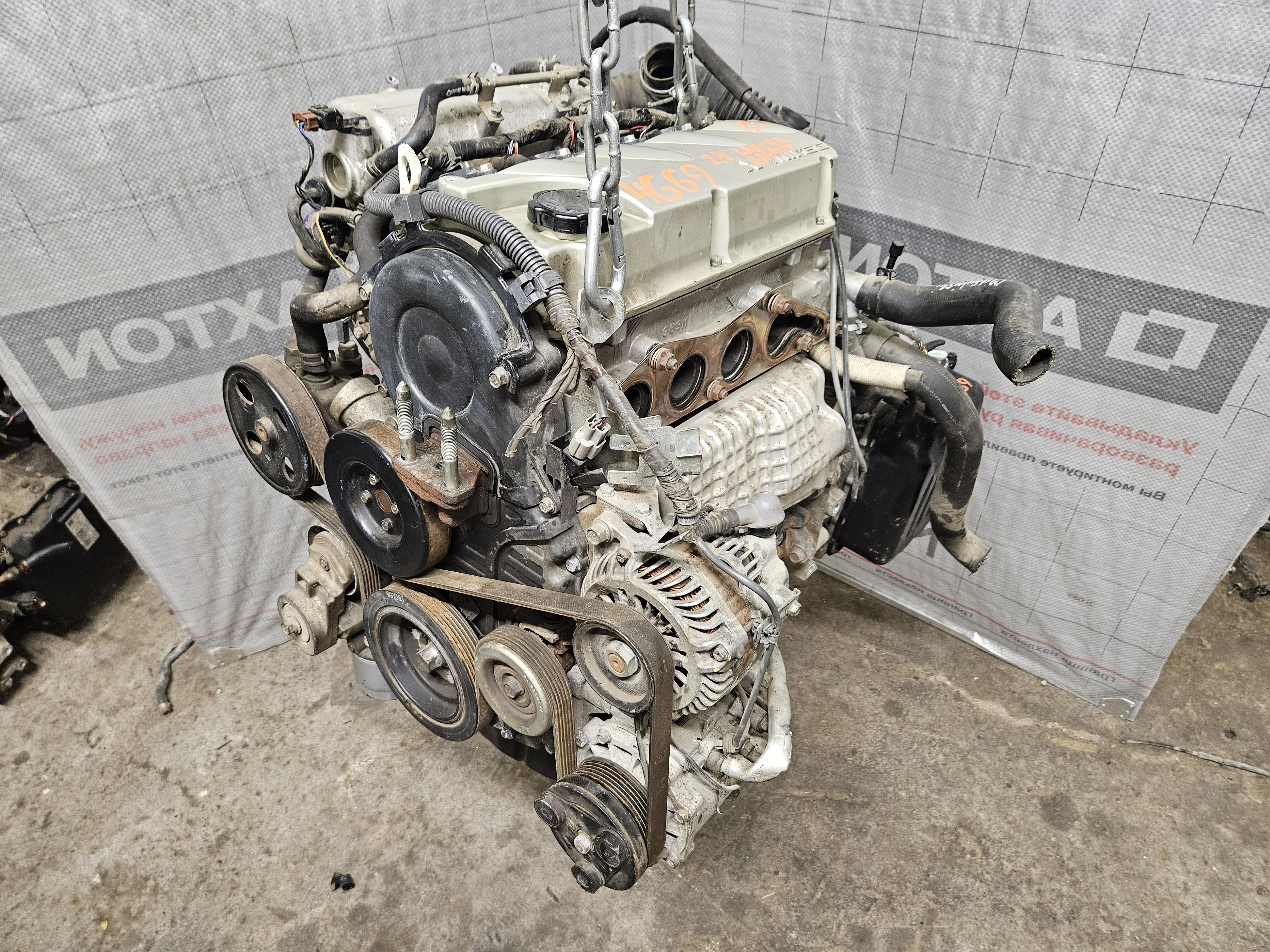 Двигатель Mitsubishi 4G69 2.4 Outlander Galant Eclipse