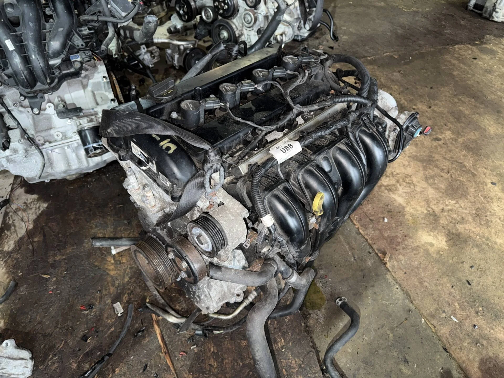 Двигатель Двигатель Ford Focus CB4 QQDB 1.8