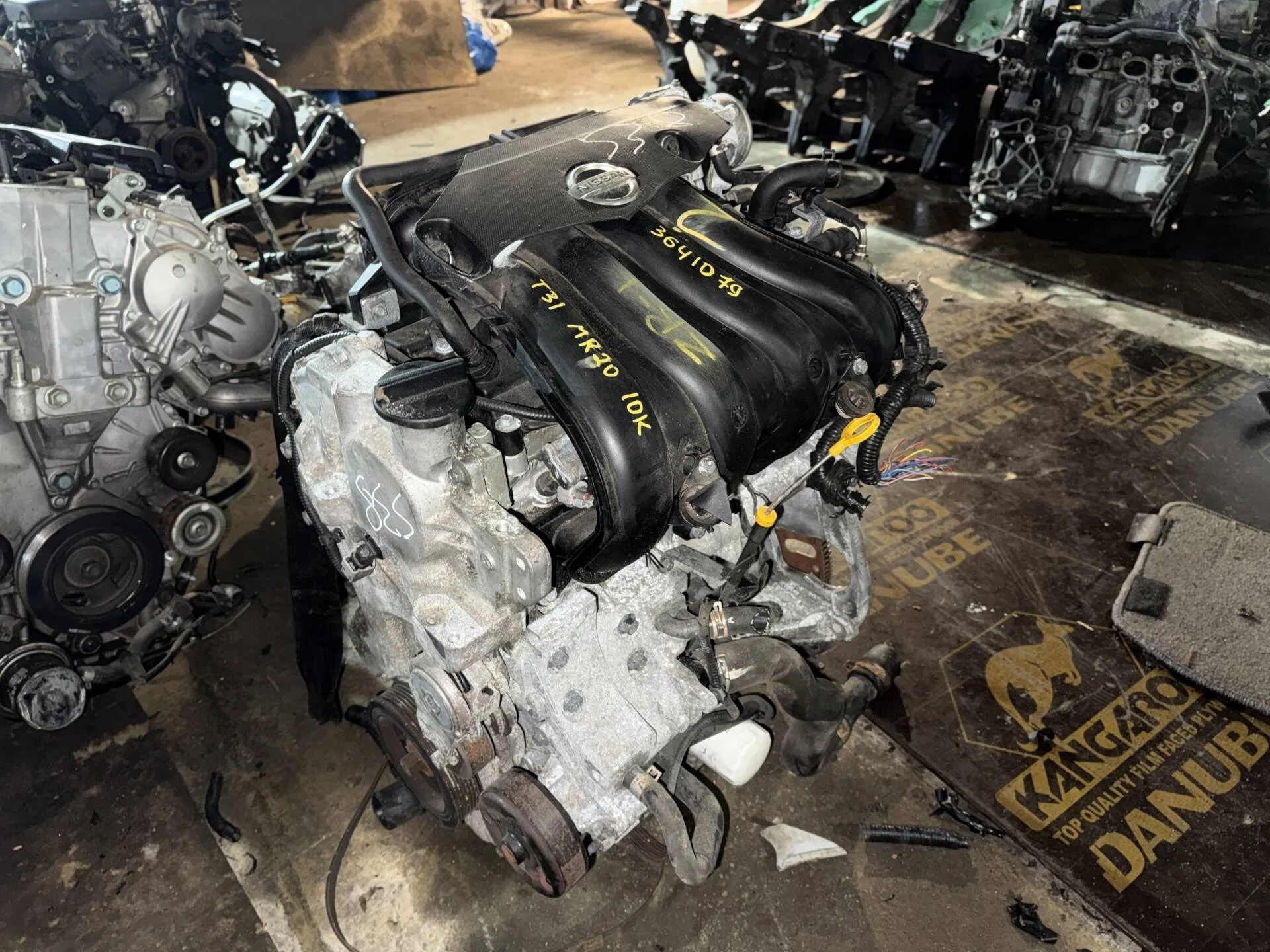 Двигатель Nissan Qashqai J10 MR20DE