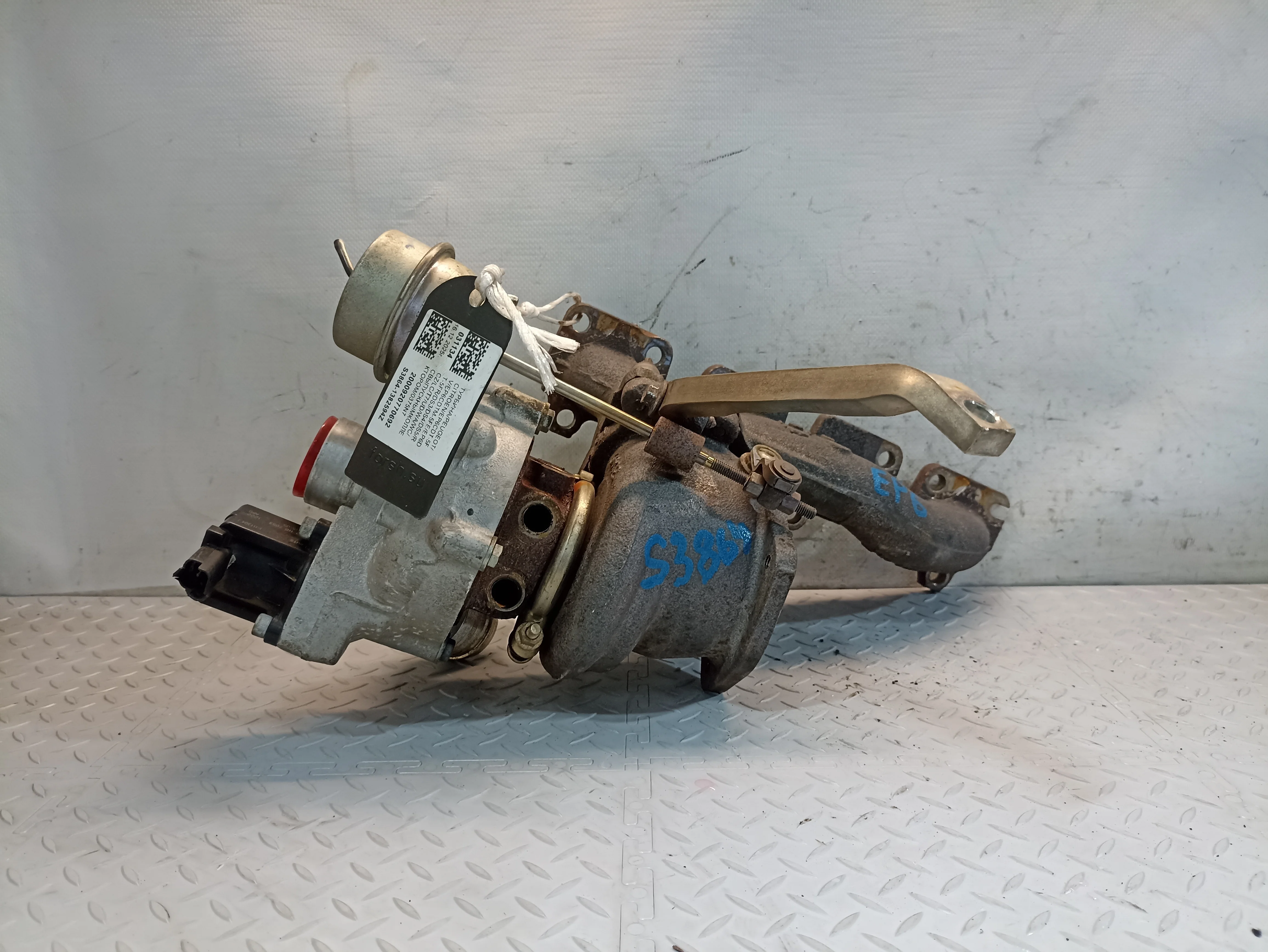 ТУРБИНА PEUGEOT CITROEN 0375N7 S3864Z