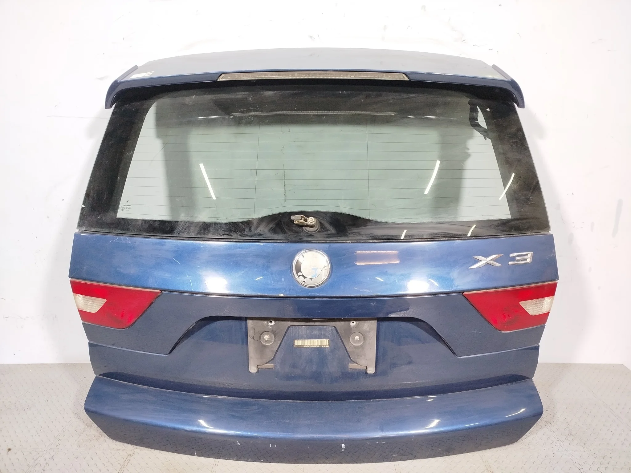 ДВЕРЬ ЗАДНЯЯ BMW X3 41003452197 синий KB1094