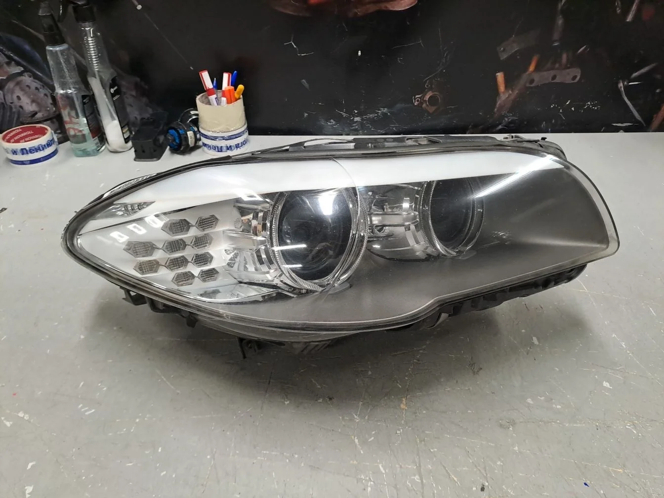 Фара правая для BMW 5 F10 2009-2017