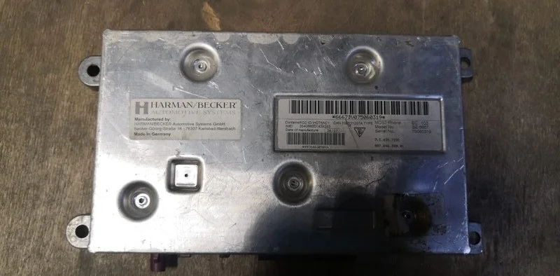 Блок управления телефоном Porsche Cayenne 2008 957