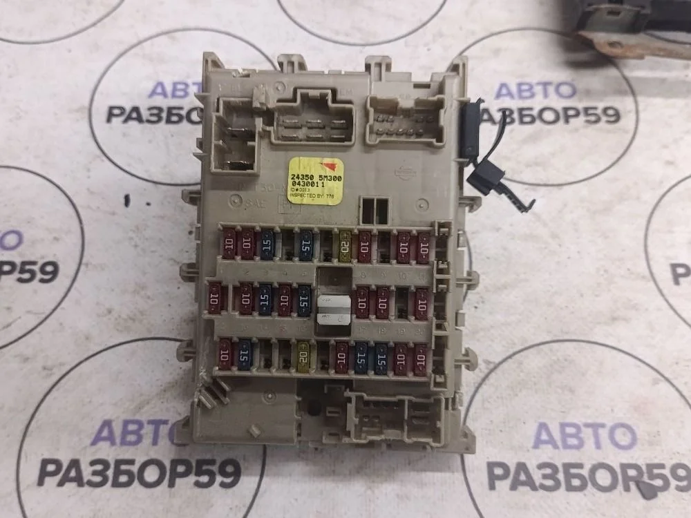 Блок предохранителей Nissan Almera N16 (2000—2003)