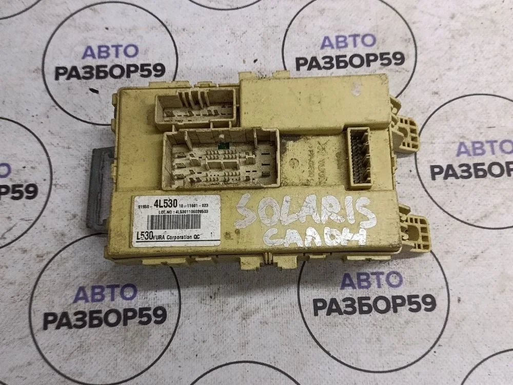 Блок предохранителей Hyundai Solaris I (2010—2014)