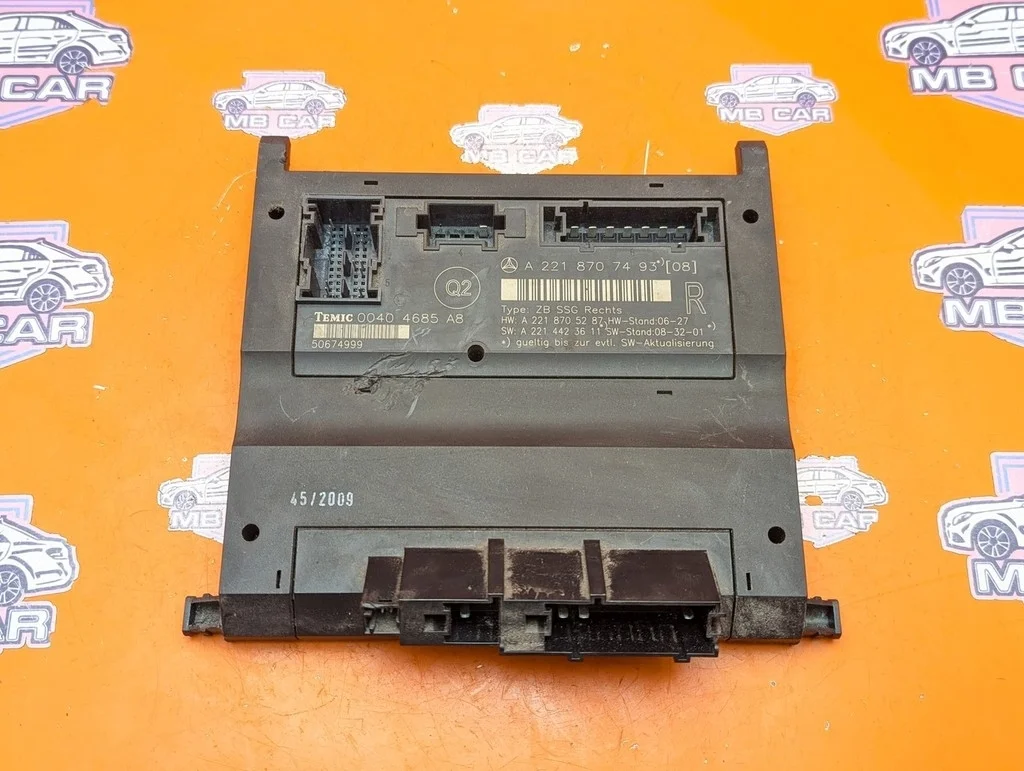 Блок сидений Mercedes-Benz