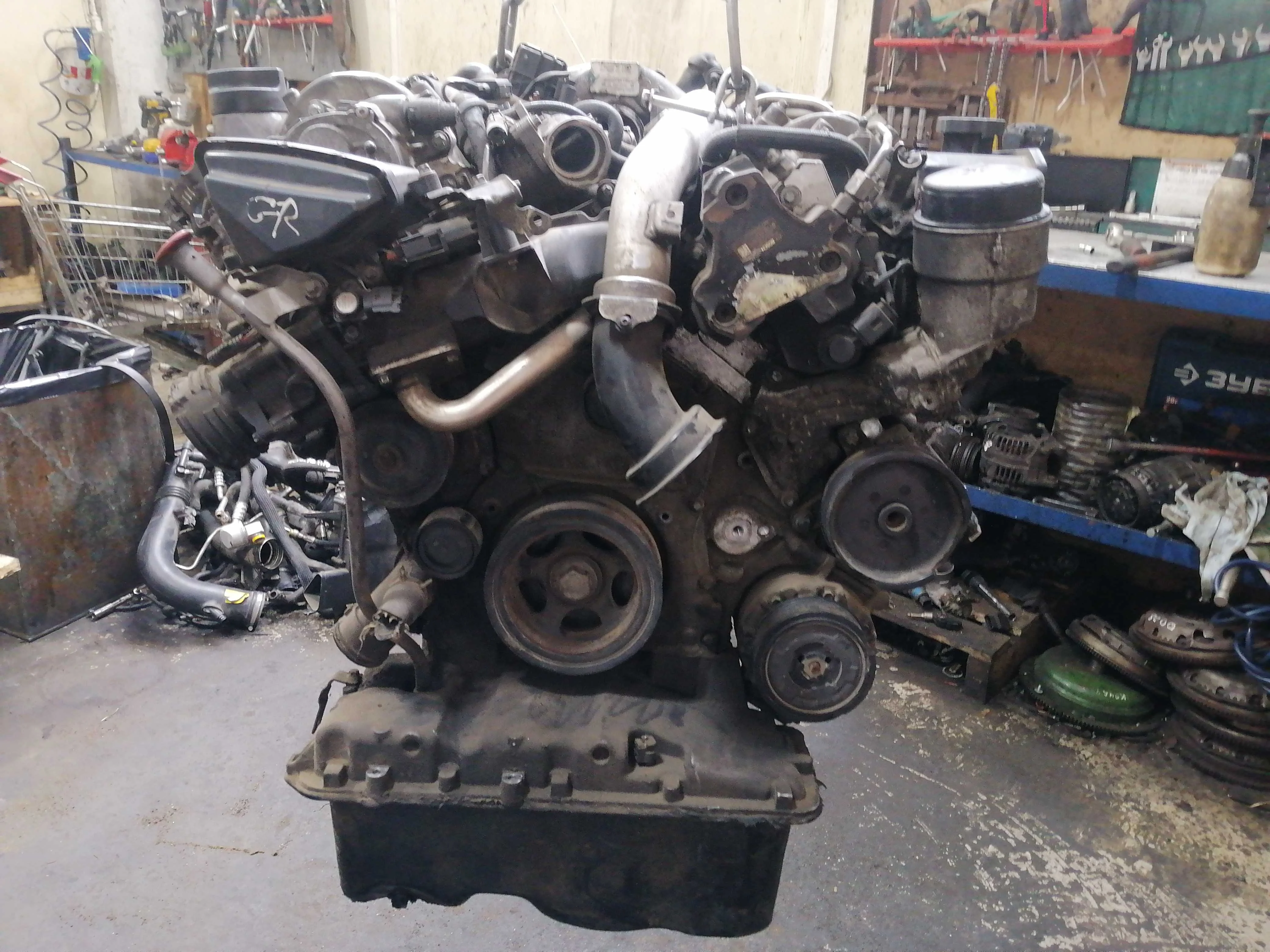 Двигатель Дизель Mercedes 642 940