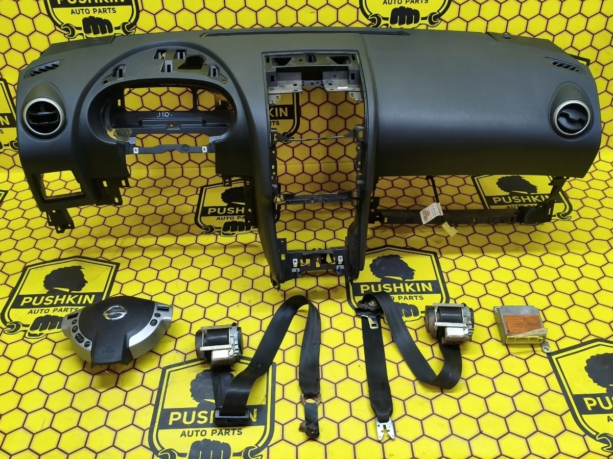 Комплект безопасности AIRBAG SRS Nissan Qashqai 2007 98515JD00A J10 MR20DE