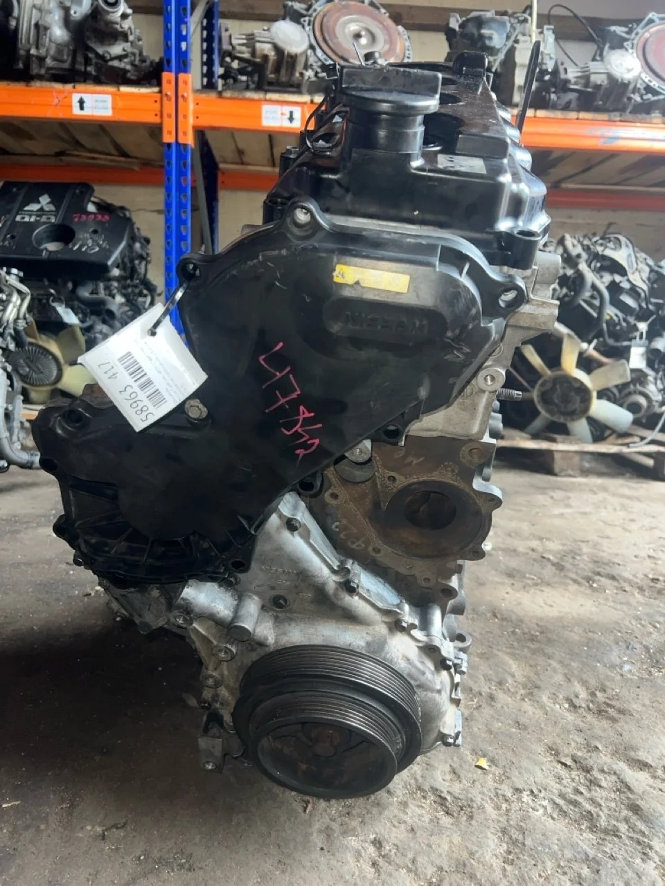 Двигатель Nissan Pathfinder 2006-2010 10102EB30A YD25 174HP