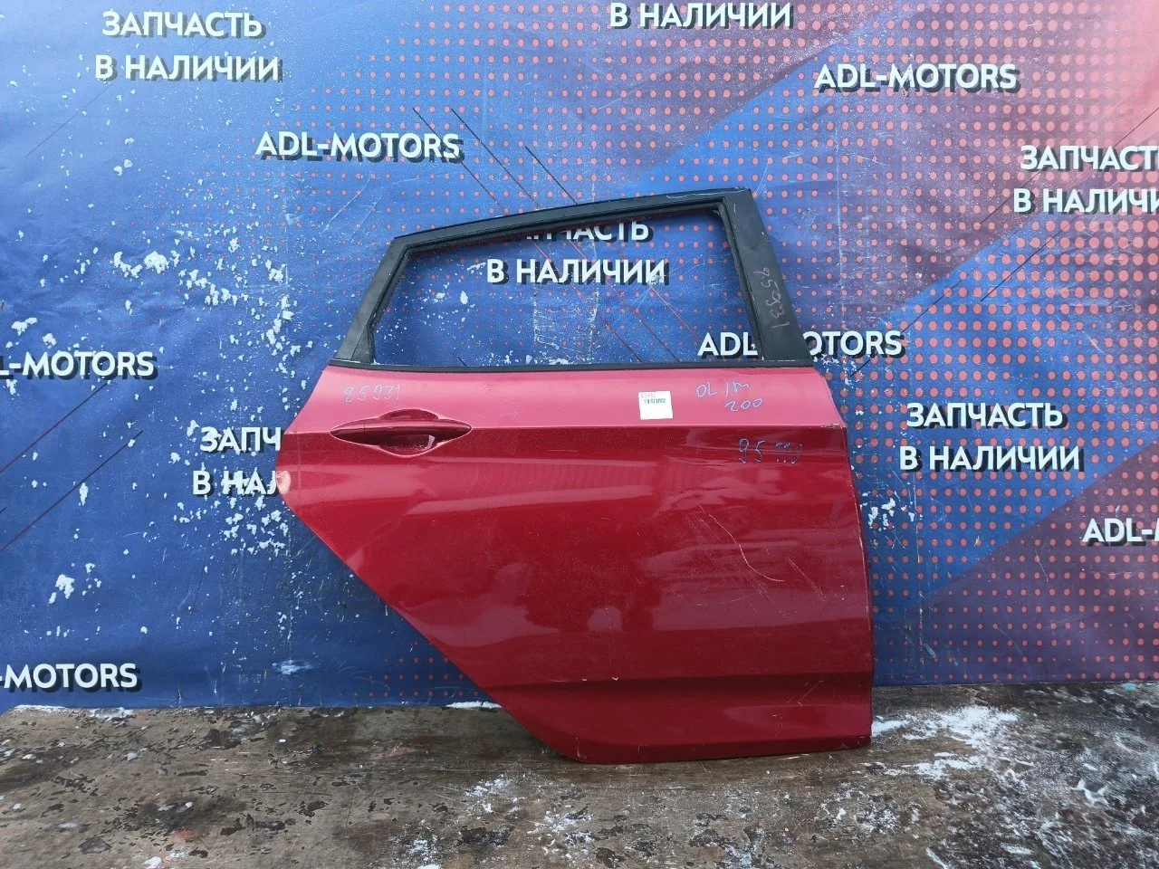 Дверь Hyundai Solaris 2010-2017 770044L000, задняя правая