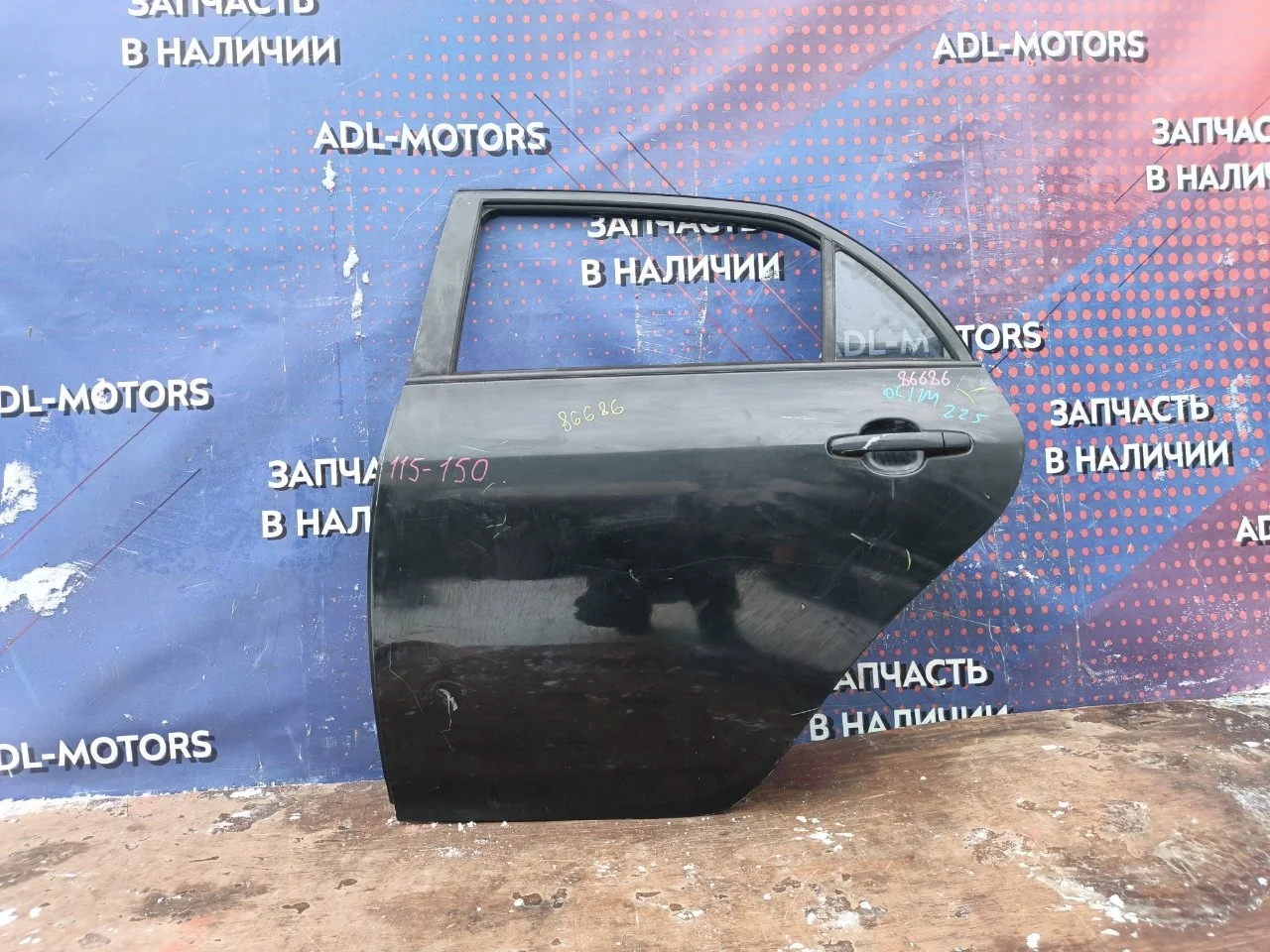 Дверь Toyota Corolla 2006-2012 6700412A20 150, задняя левая