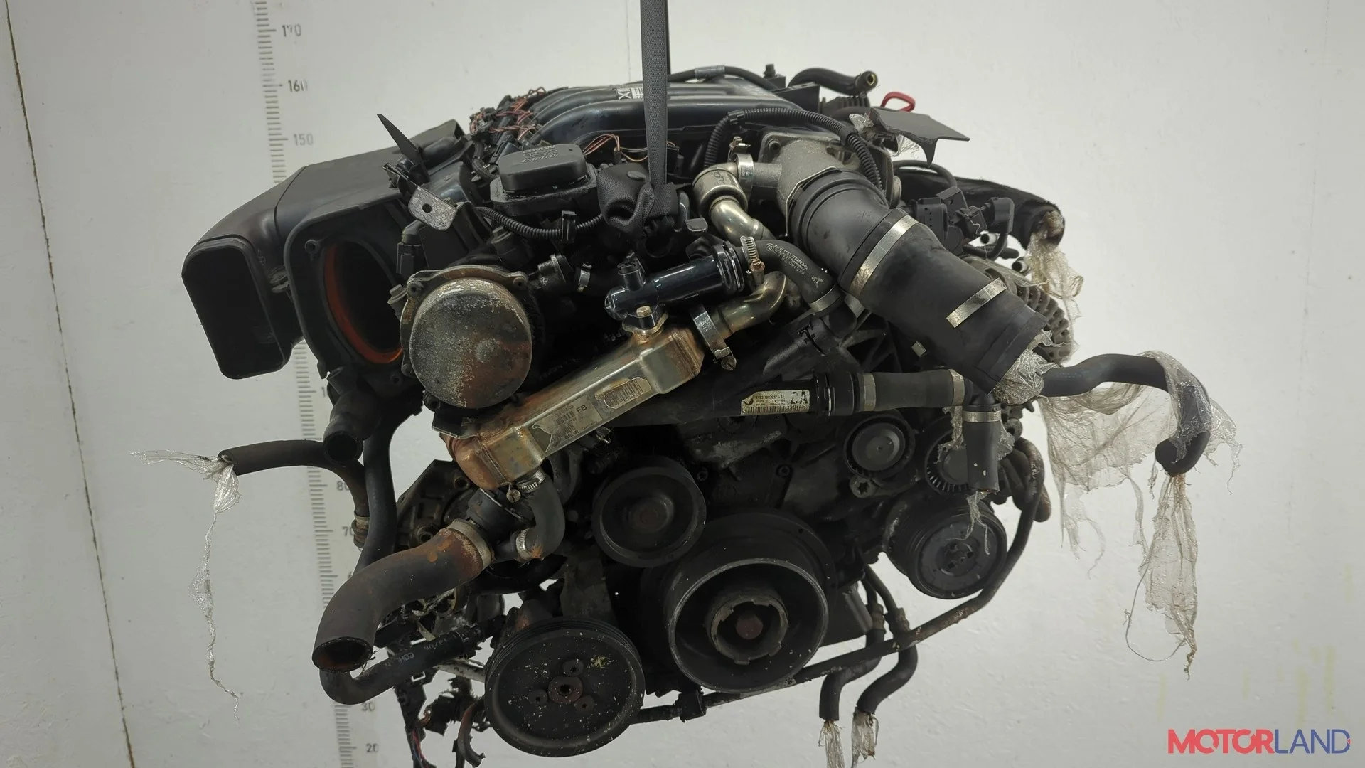 Двигатель (ДВС) BMW 3 E90, E91, E92, E93 2005-2012 КПП автомат (АКПП) 204D4 / M47D20 Дизель 2 л TDI