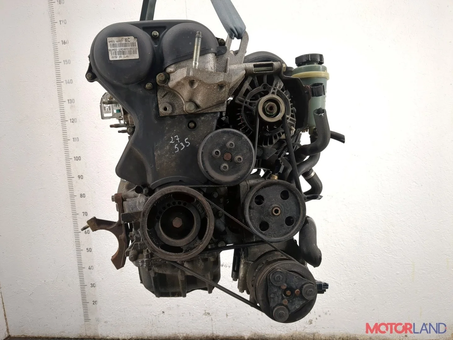 Двигатель (ДВС) Ford Focus 2 2005-2008 КПП 5-ст.мех.(МКПП) HWDA, HWDB Бензин 1.6 л Инжектор