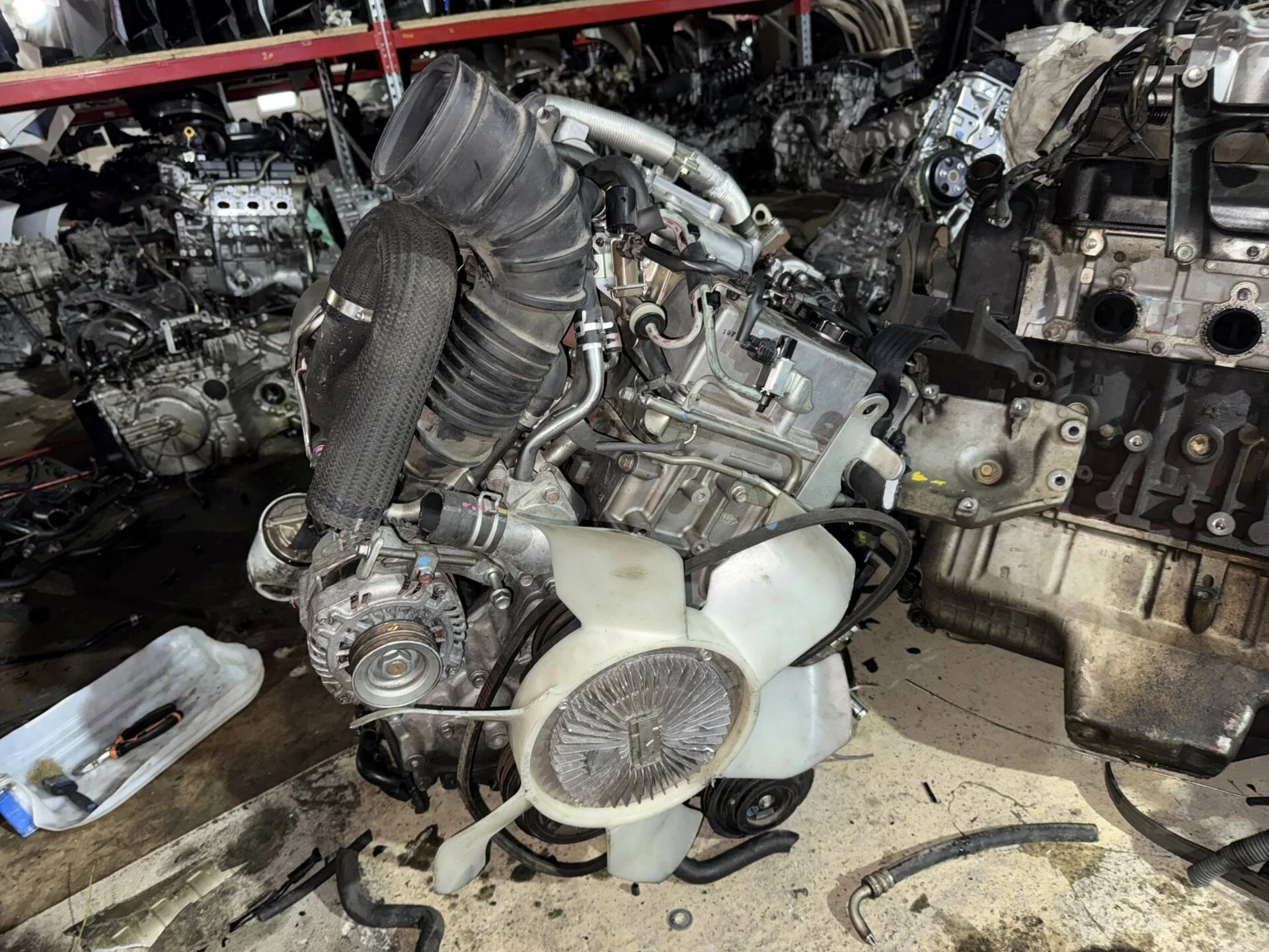 Двигатель Mitsubishi Pajero 4 V98W 4M41 3.2