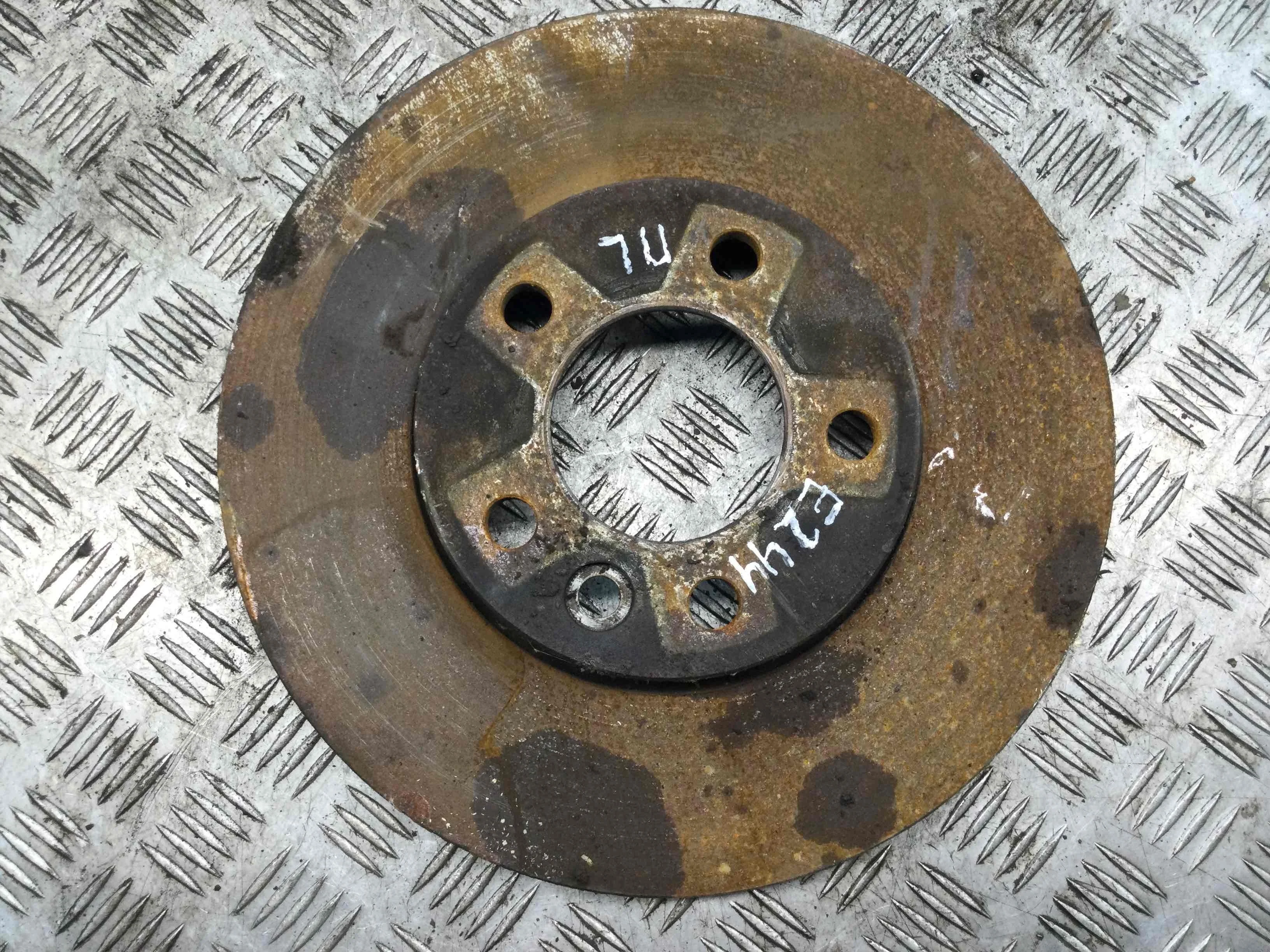 Диск тормозной передний Volkswagen Transporter T5 2010 - 2016 дизель 2.0 TDI Механика Микроавтобус