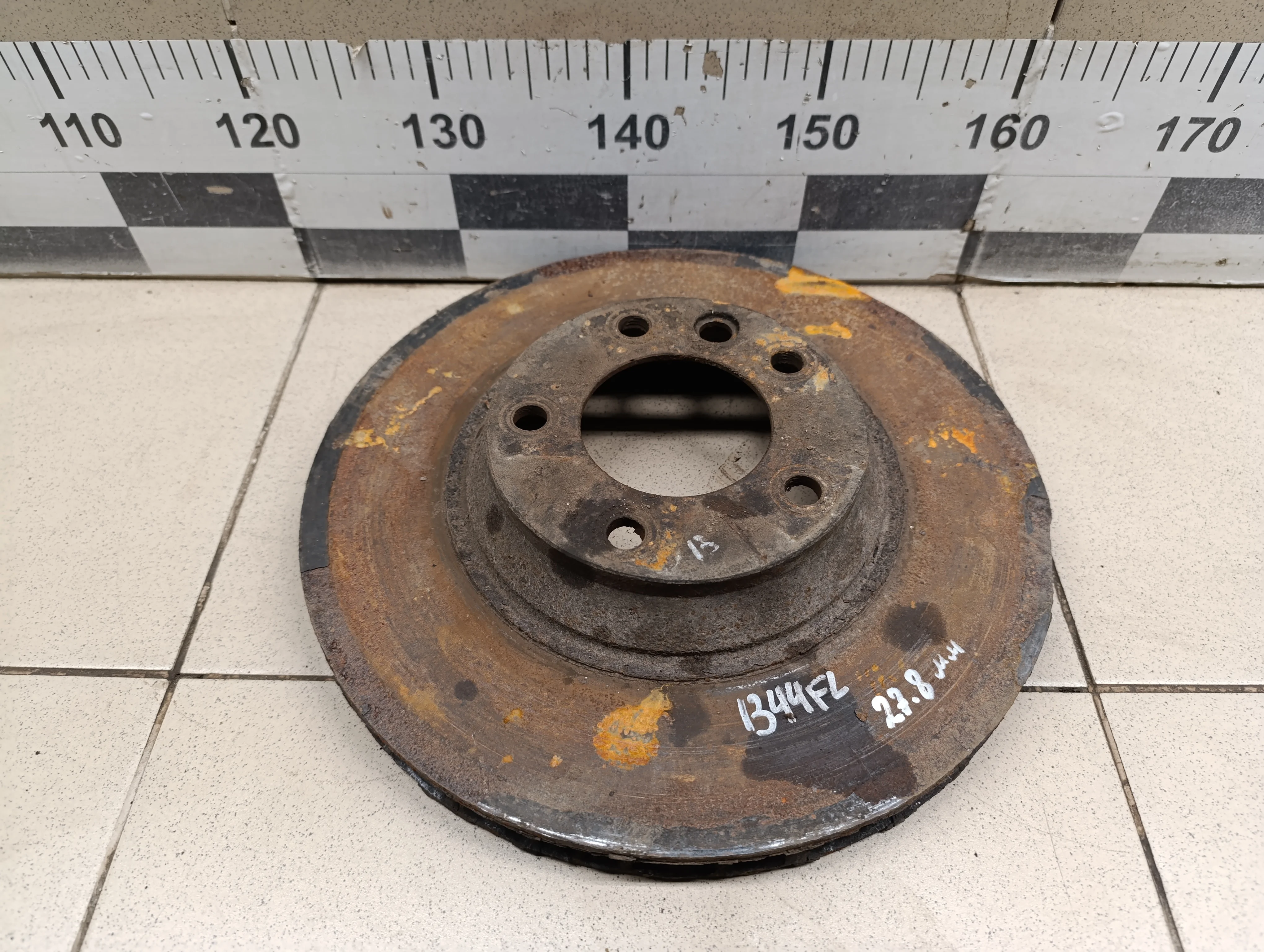 Диск тормозной передний вентилируемый Cayenne 2003-2010