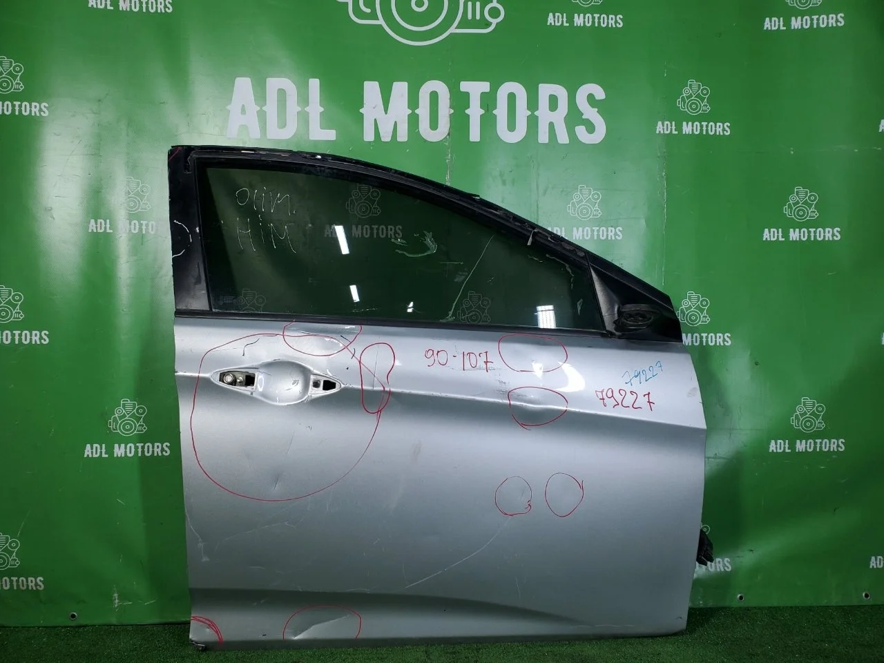 Дверь Hyundai Solaris 2010-2017 760044L000, передняя правая