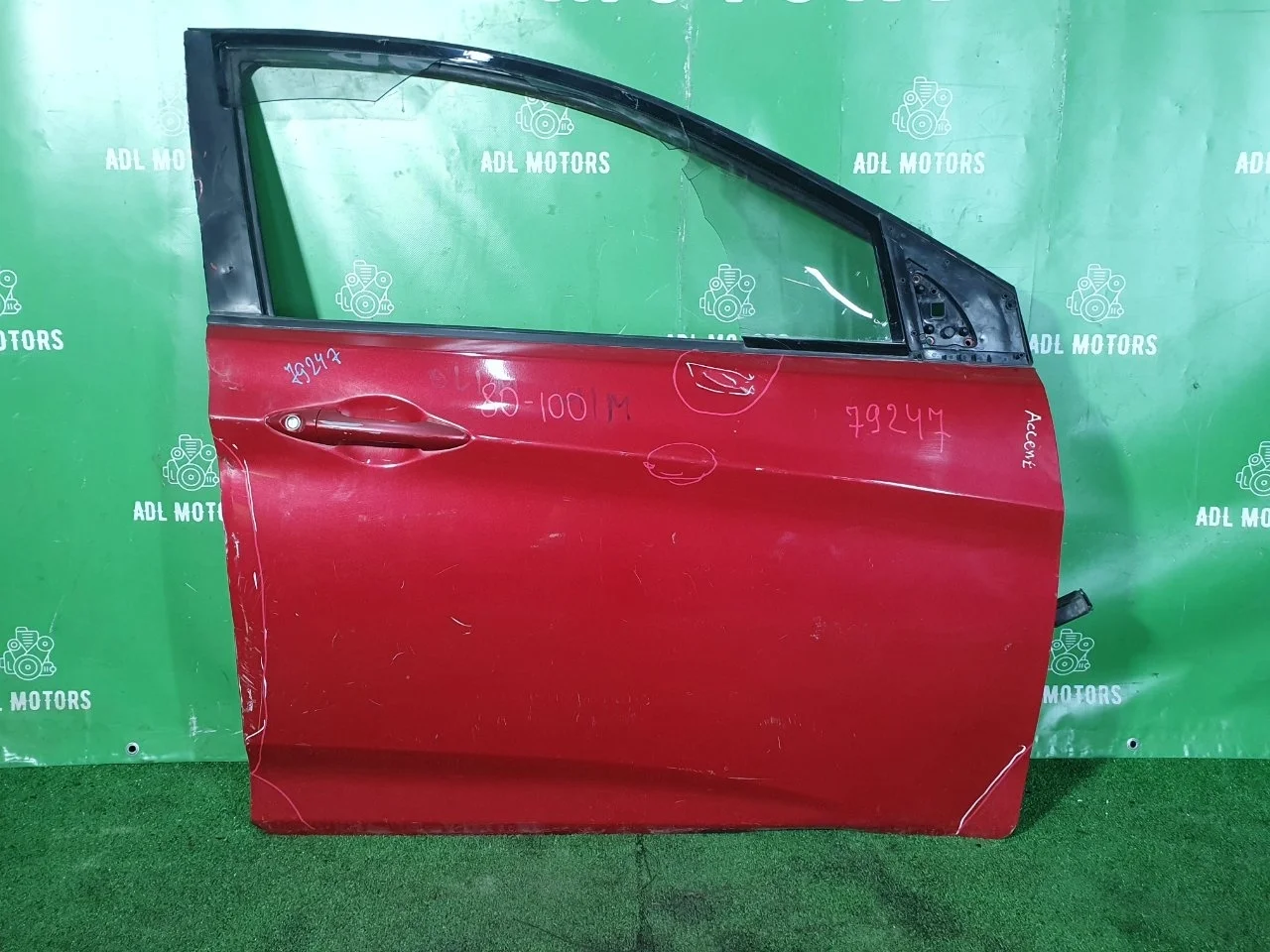 Дверь Hyundai Solaris 2010-2017 760044L000, передняя правая