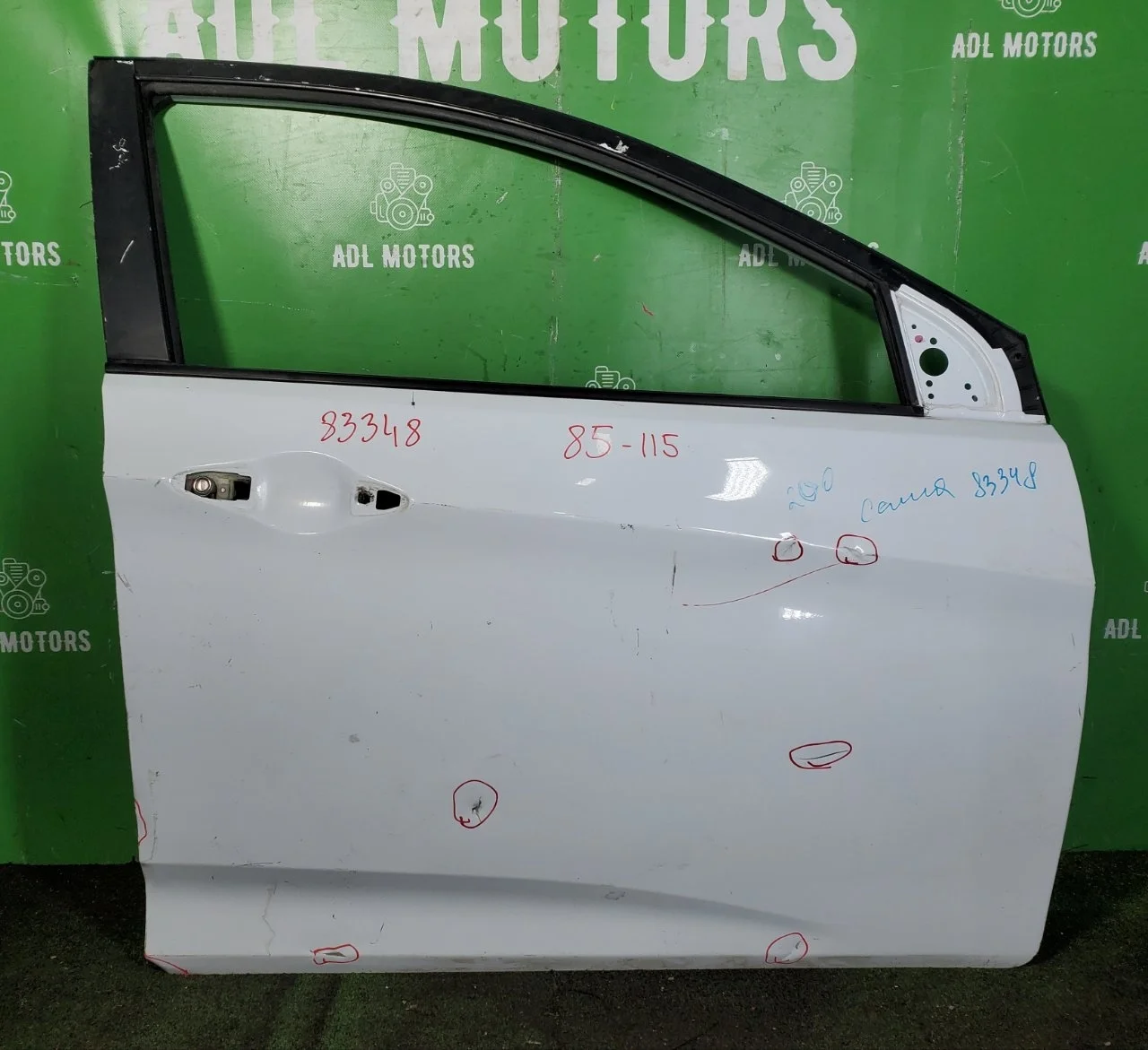 Дверь Hyundai Solaris 2010-2017 760044L000, передняя правая