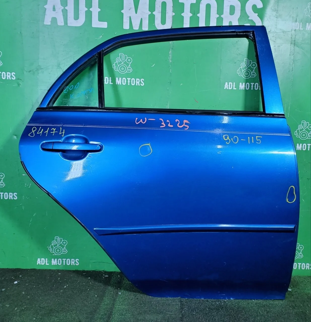 Дверь Toyota Corolla 2006-2012 6700312A20 150, задняя правая