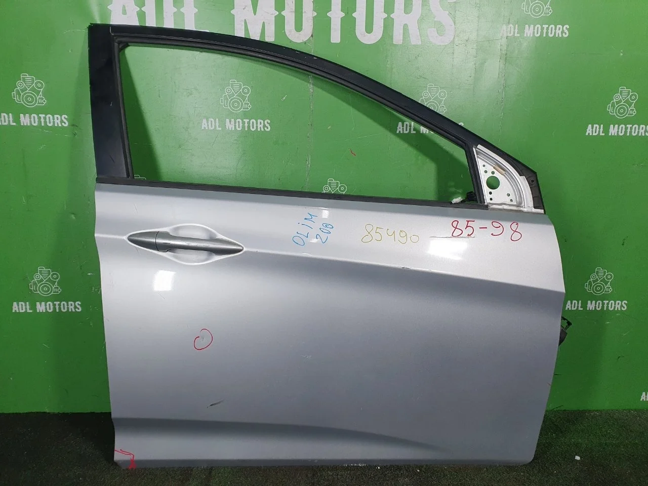 Дверь Hyundai Solaris 2010-2017 760044L000, передняя правая
