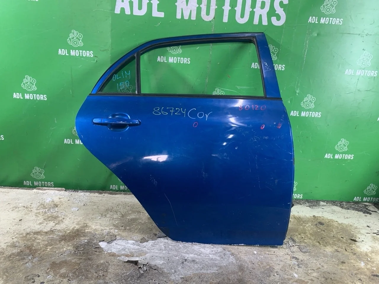 Дверь Toyota Corolla 2006-2012 6700312A20 150, задняя правая