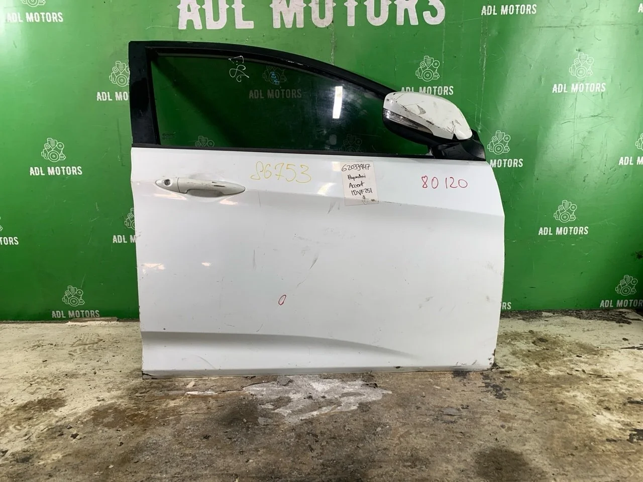 Дверь Hyundai Solaris 2010-2017 760044L000, передняя правая