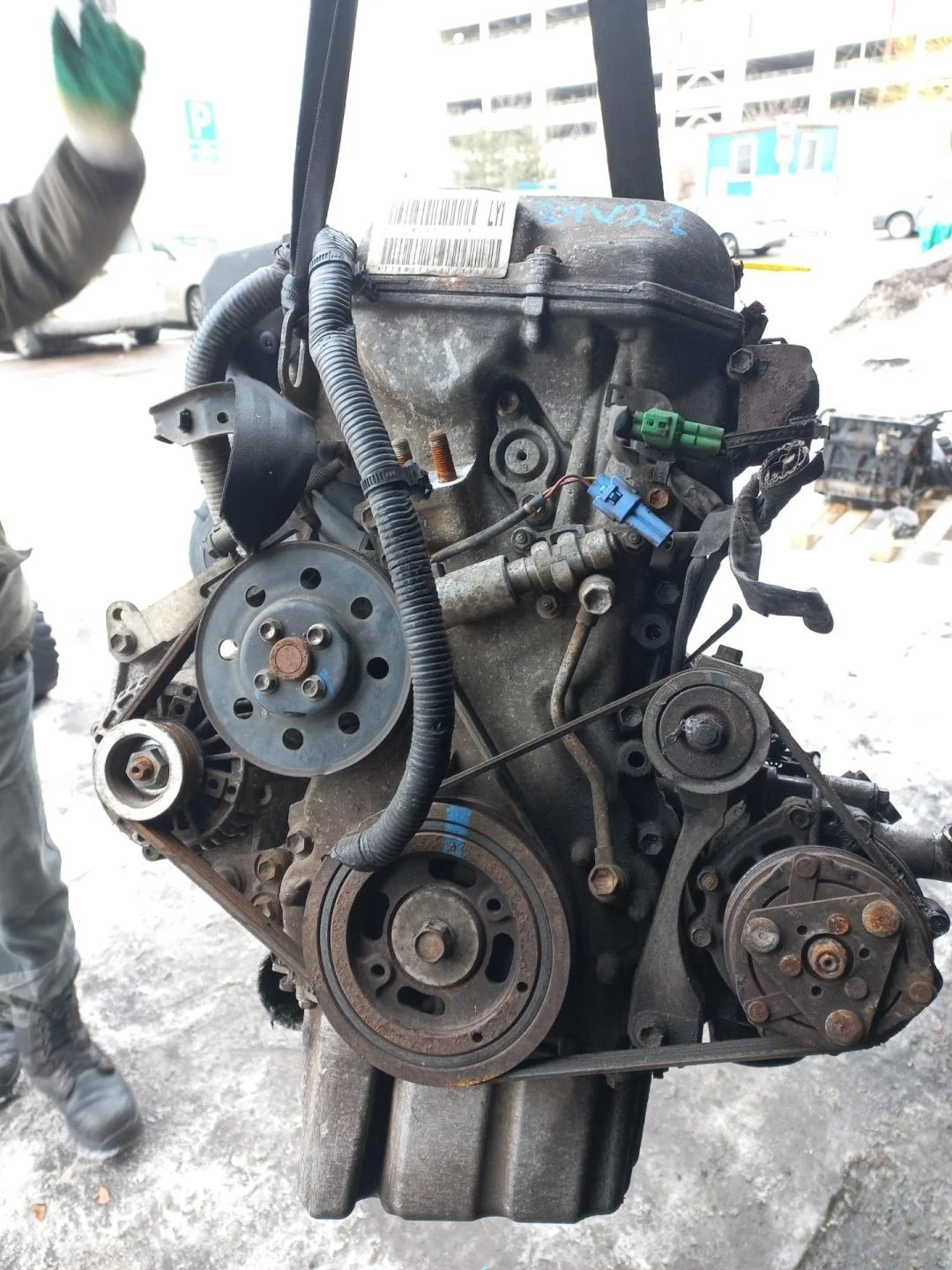 Двигатель M16A Suzuki SX4 1 0.0 0