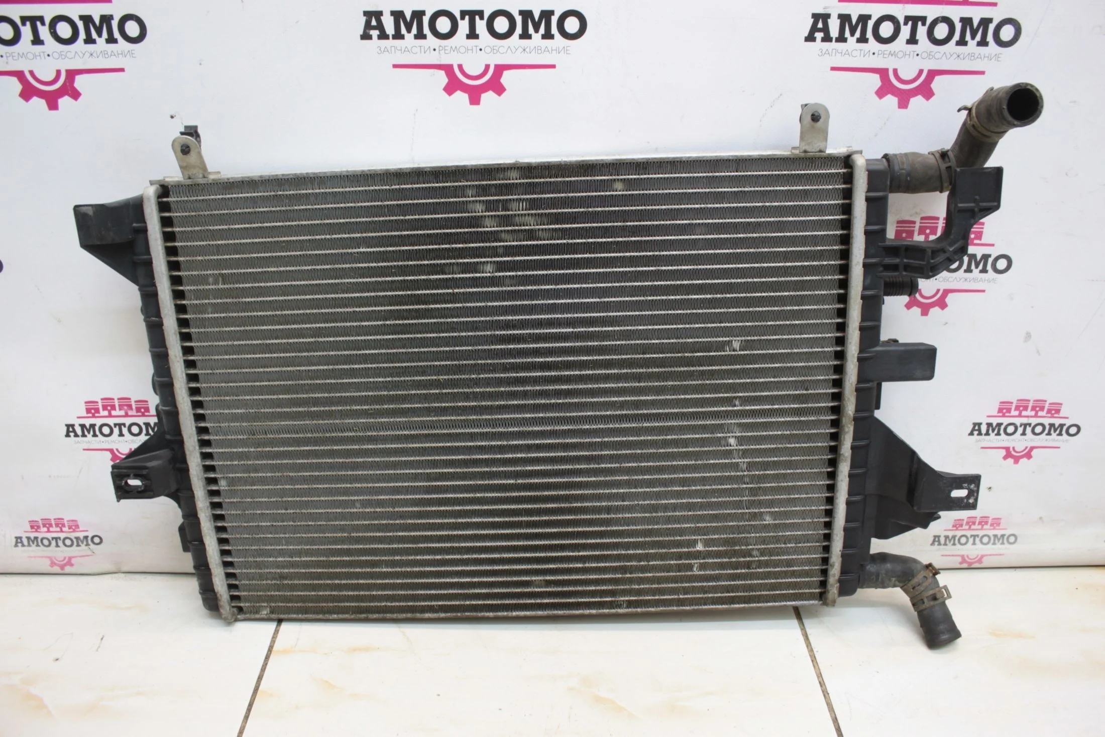 Радиатор ДВС Jaguar XJ X351 AJ126 2013 Оригинал б/у