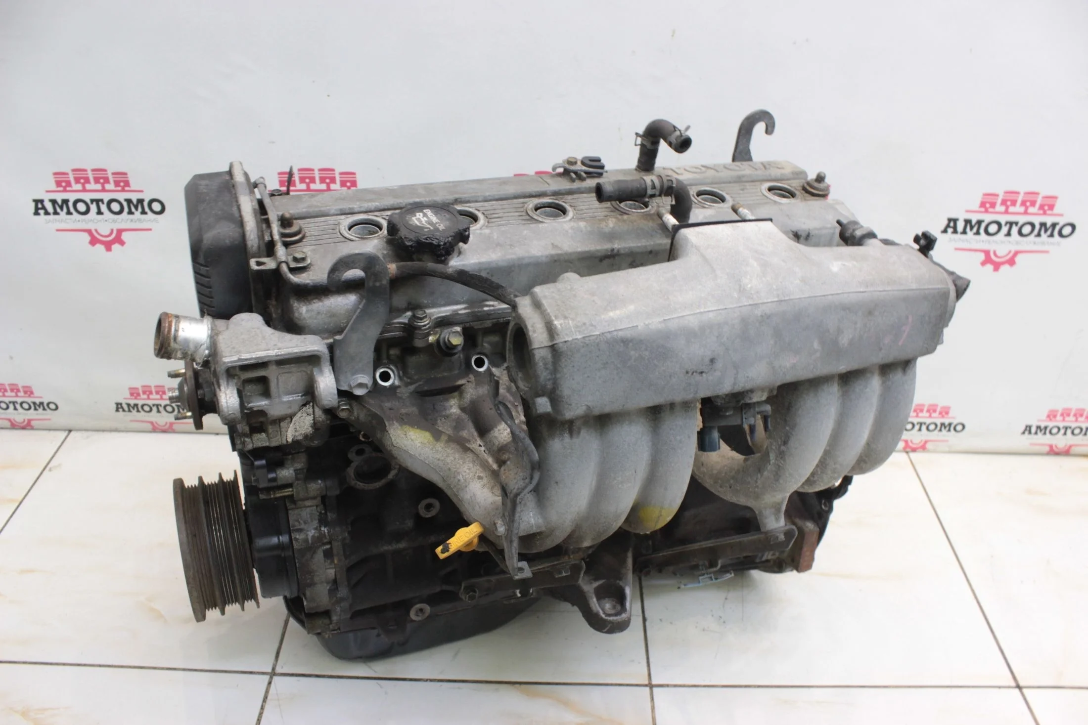 Двигатель Toyota Cresta GX90 1GFE 1992 Оригинал б/у