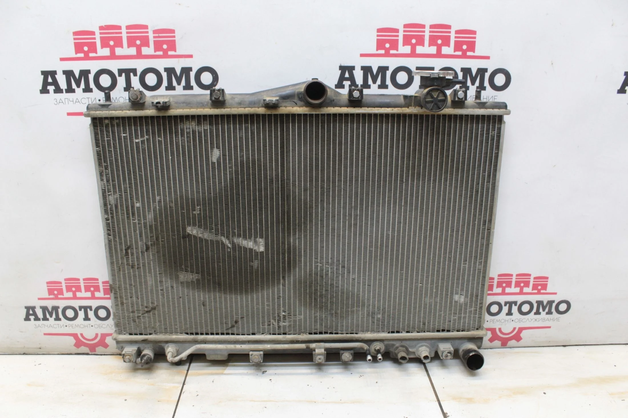 Радиатор охлаждения двигателя Hyundai Sonata Y3 G4CN 1996