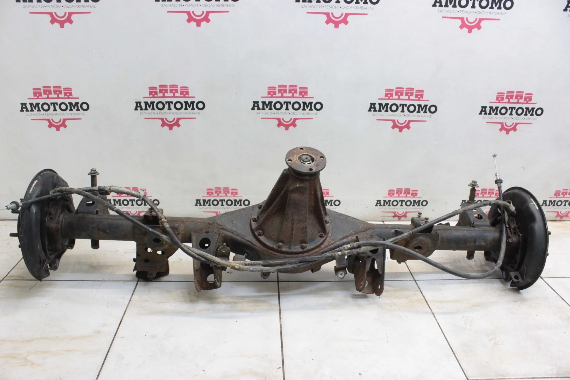 Мост [4.3, vlsd] Toyota Land Cruiser Prado VZJ121 5VZFE 2004